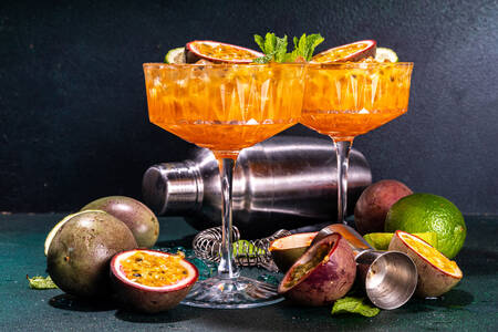 Koktail Martini Buah Markisa