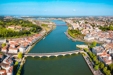 Pohled na Bayonne