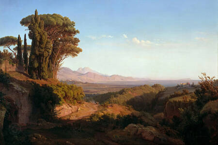 Ludwig Heinrich Theodor Gurlitt – I monti Albani