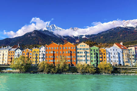 Színes házak Innsbruckban