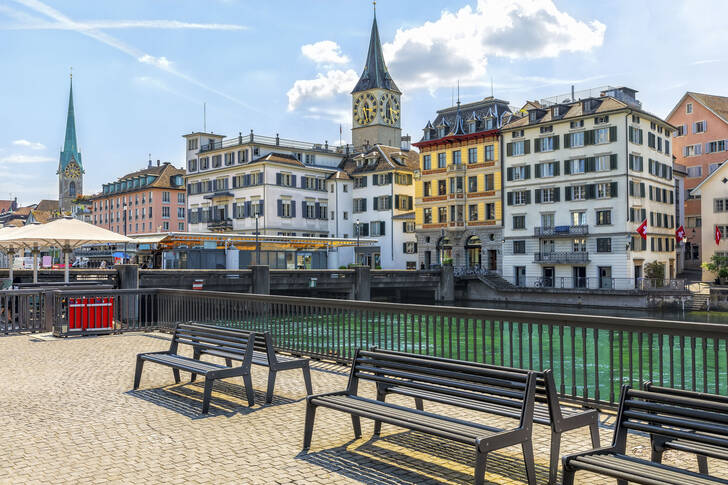 Nábřeží v Curychu