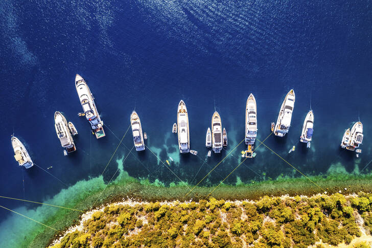 Łodzie w zatoce Jennet