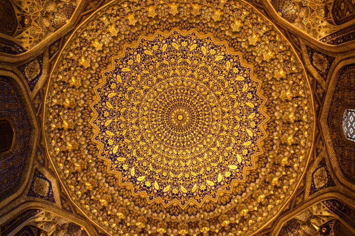 Golden dome of Tillya-Kari madrasah