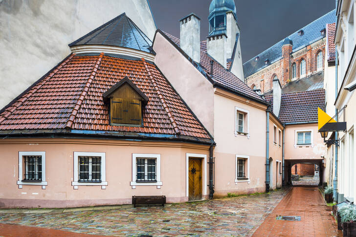 Convent Yard in Old Riga
