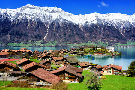 Village in the alps