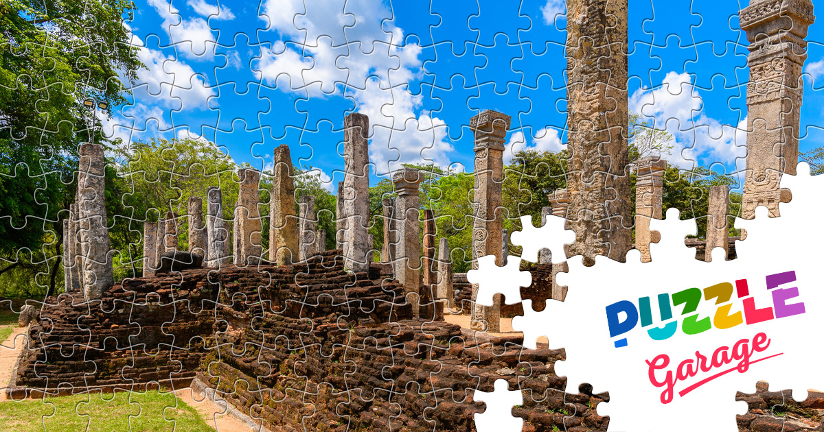 Polonnaruwa city Jigsaw Puzzle (Countries, Sri Lanka) Puzzle Garage