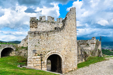 Rovine del castello di Berat