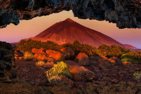 Mount Teide at sunrise