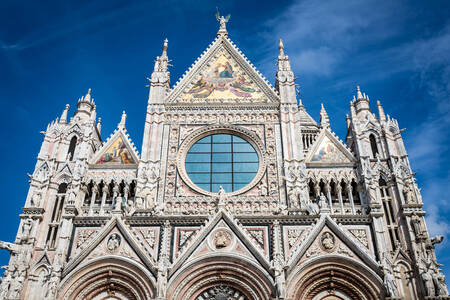 Facade of Siena Cathedral