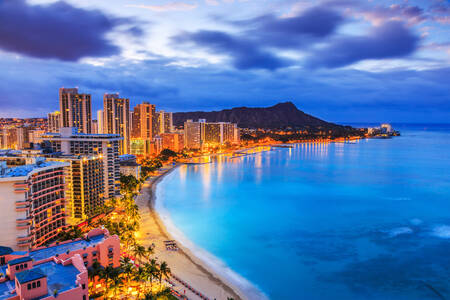 Kväll Honolulu