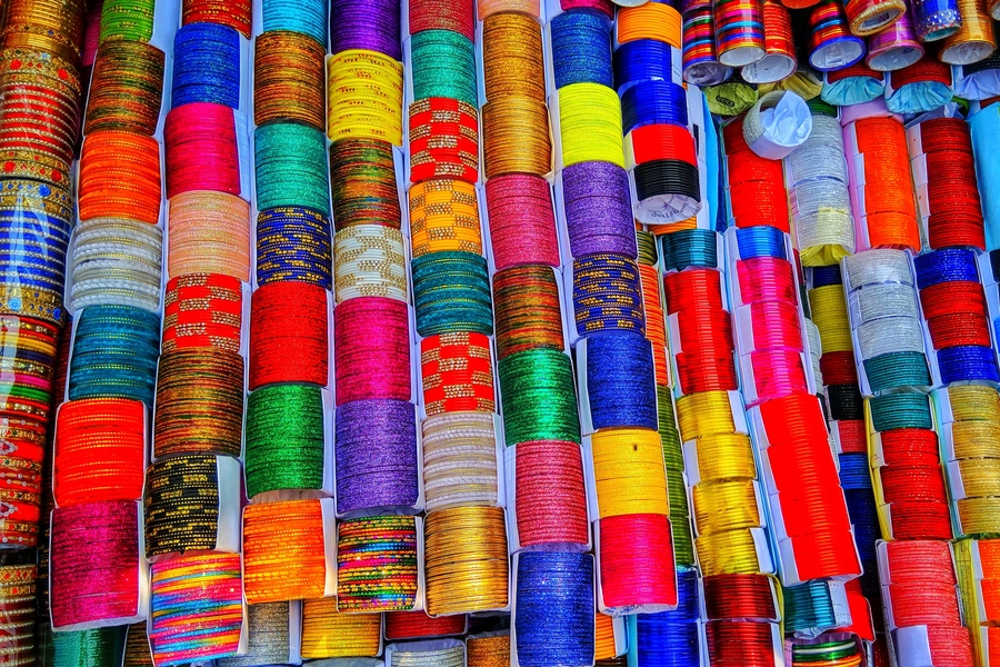 Pulseras de colores