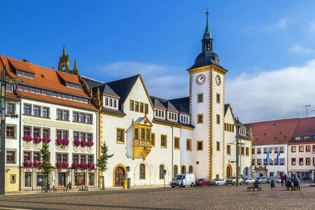 Stadhuis in Freiberg