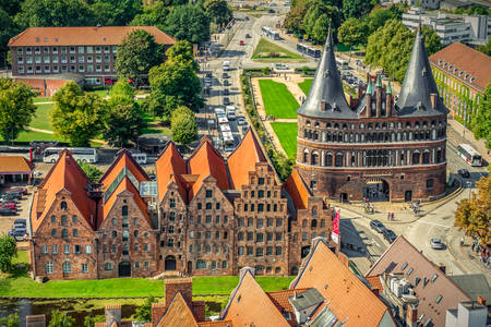 The historic city of Lubeck
