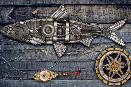 Ryba steampunk