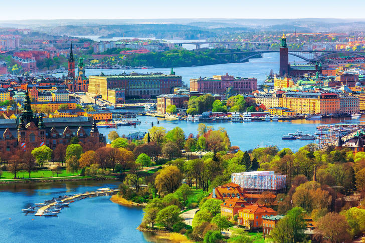Panorama din Stockholm