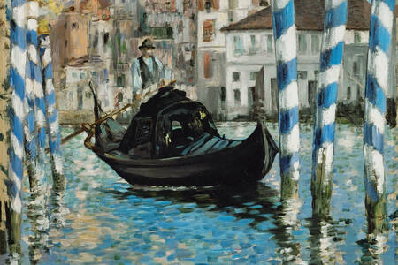Edouard Manet: The Grand Canal in Venice