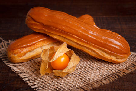 Eclair karamel