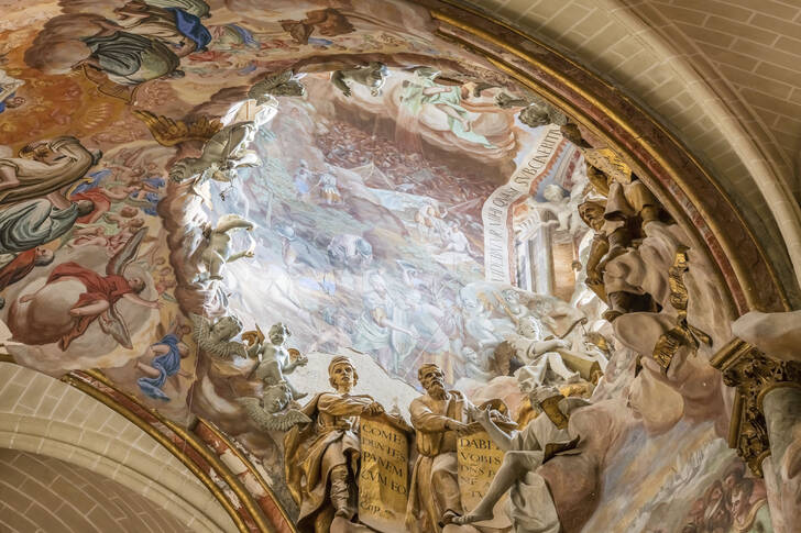 Oculus i katedralen i Toledo