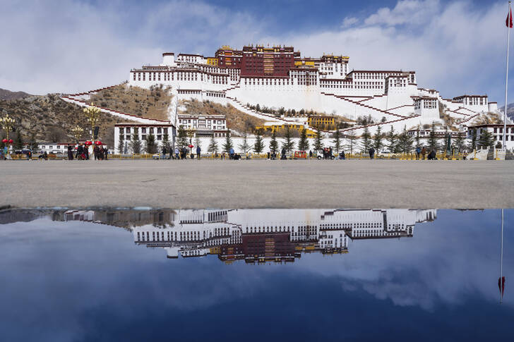 Potala Palace in Lhasa