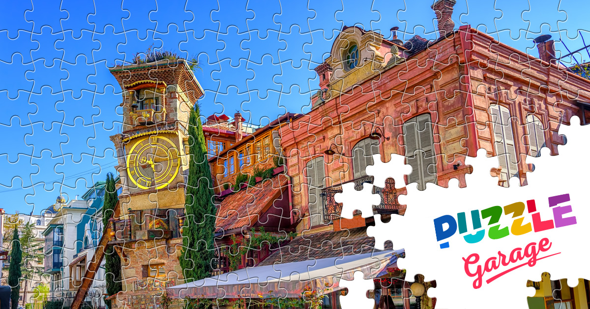 Puppet Theater named after Rezo Gabriadze Jigsaw Puzzle (Countries