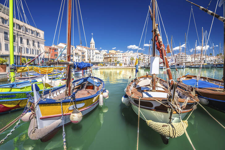 Boats in Sanary-sur-Mer