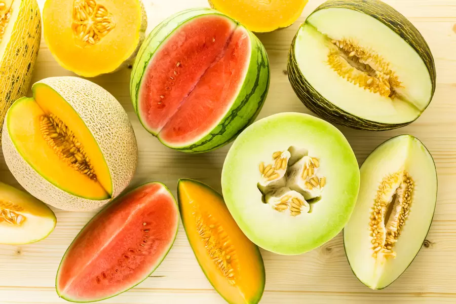 Melonen und Wassermelonen