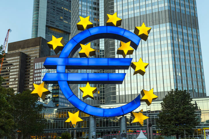 Bank Sentral Eropa di Frankfurt