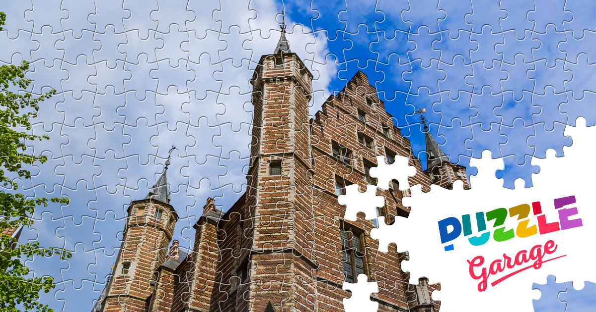 The Butcher's Tower in Antwerp Jigsaw Puzzle (Countries, Belgium
