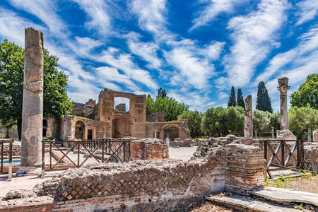 Villa Hadrian in Tivoli