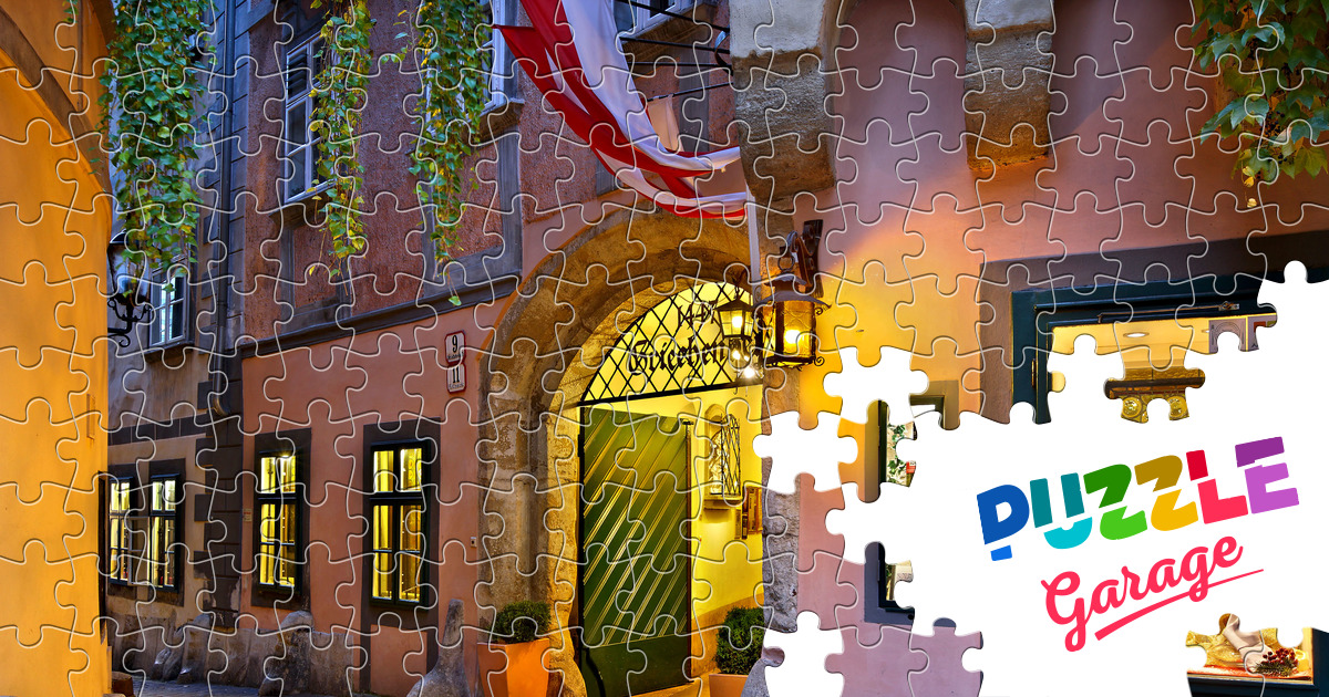 Inn in Vienna Jigsaw Puzzle (Countries, Austria) Puzzle Garage
