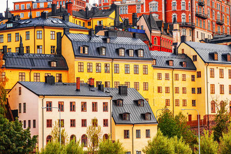 Huisarchitectuur in Stockholm