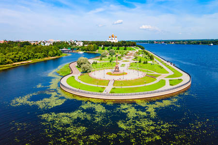Park na Strelce v Jaroslavli