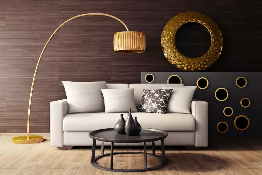 Interieur in een moderne stijl