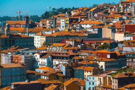 Střechy Porto