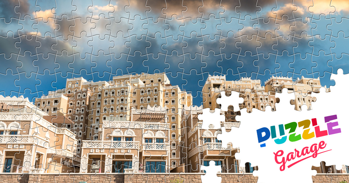 Apartment building in Dubai Jigsaw Puzzle (Countries, UAE) Puzzle Garage