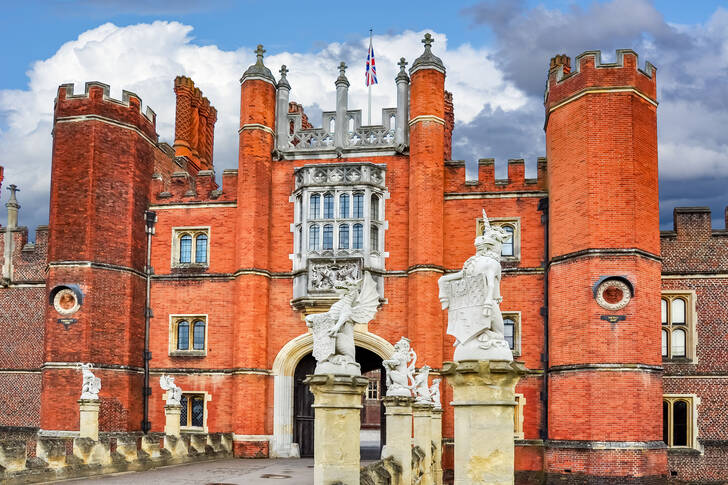 Hampton Court Palace i Richmond