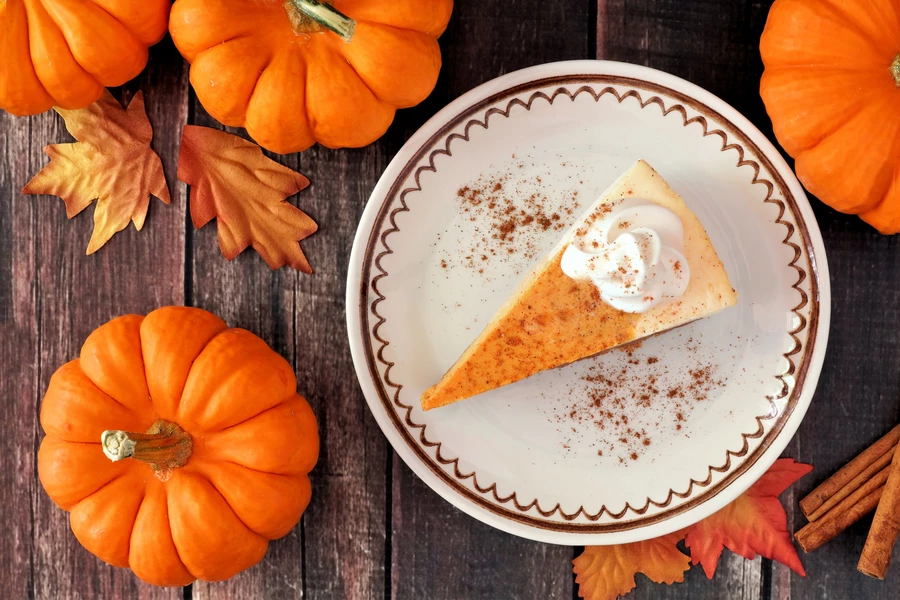 Cheesecake och pumpor