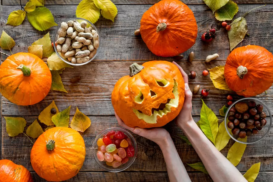 Halloween voorbereidingen