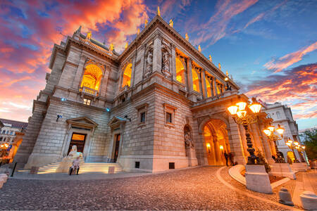 Royal Hungarian State Opera House in Budapest