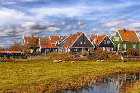 Dorp in Nederland