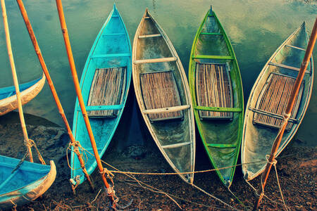 Barcos de madeira
