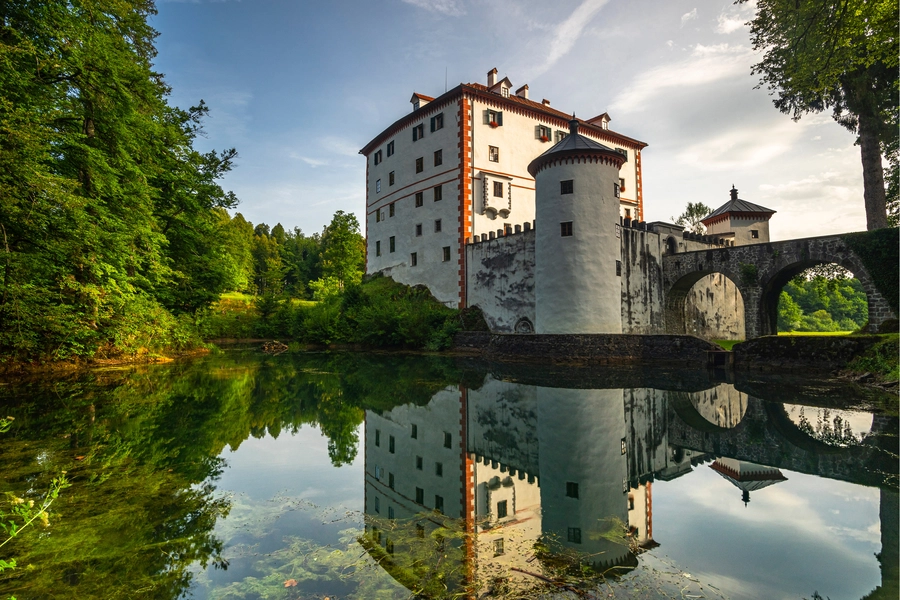 Snežniku lossi vaade