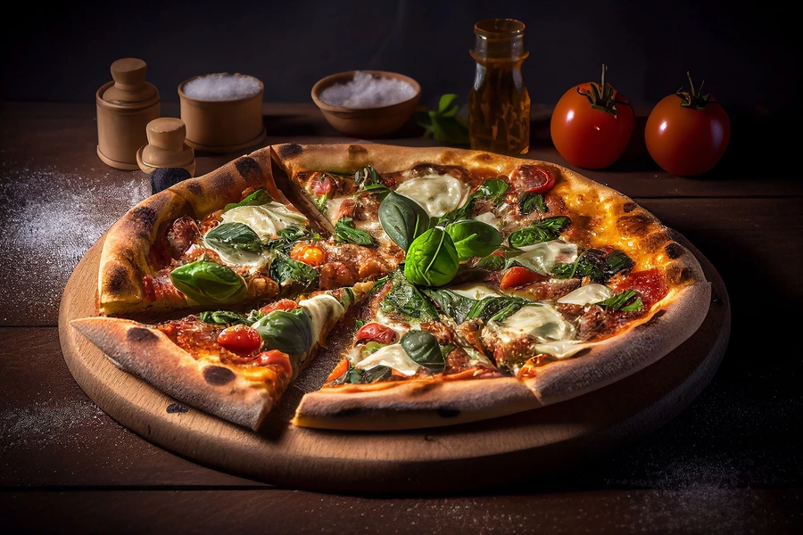 Pepperoni-pizza