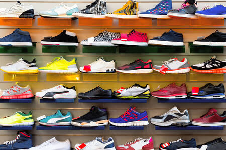 Sports shoe collection