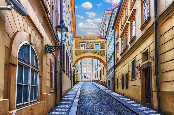 Tunovska Street in Prague