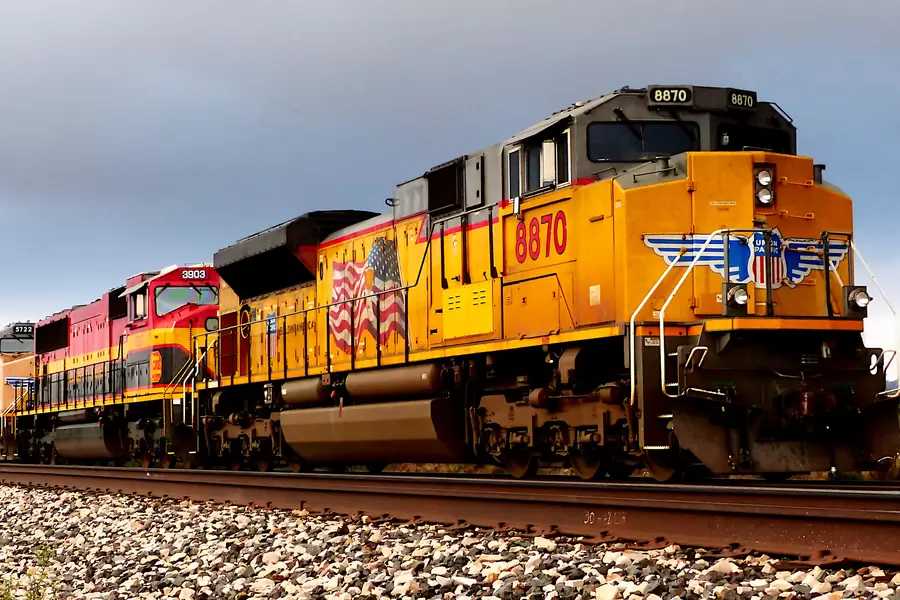 Amerikaanse locomotief