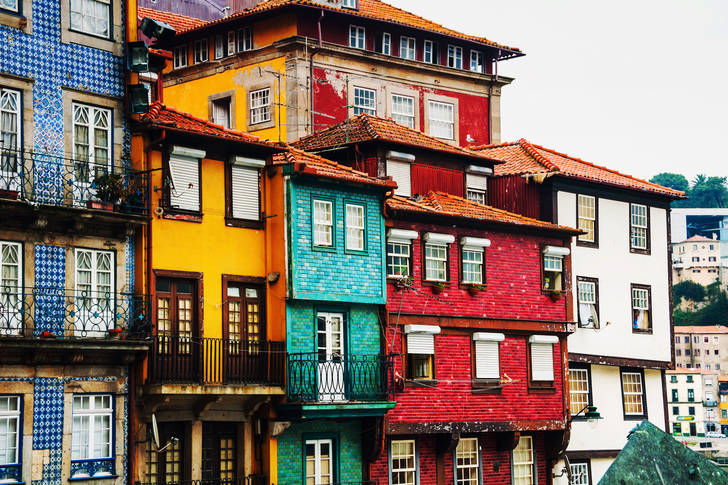 The Ribeira quarter in Porto