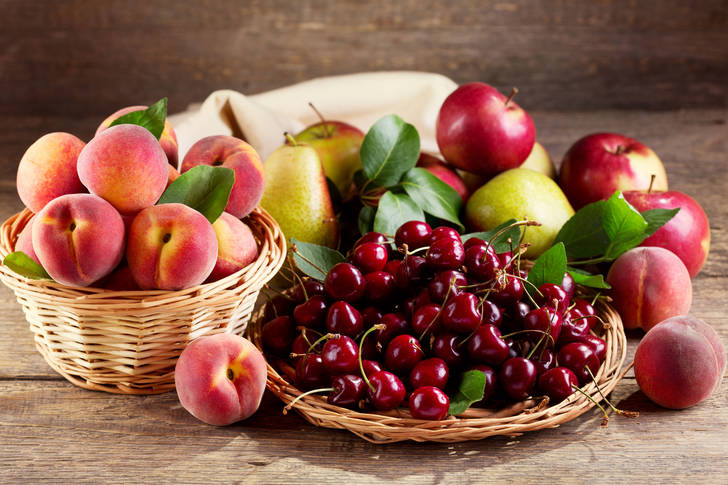 Fruits sur la table