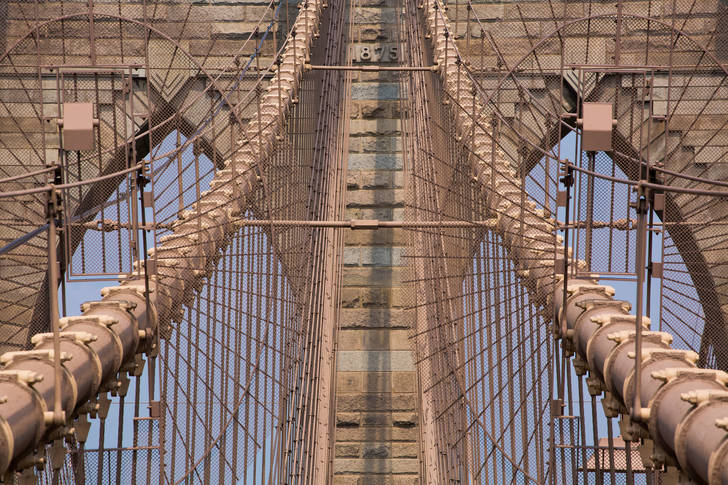Details of the Brooklyn Bridge