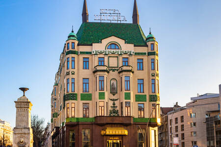 Hotel Moscow in the center of Belgrade